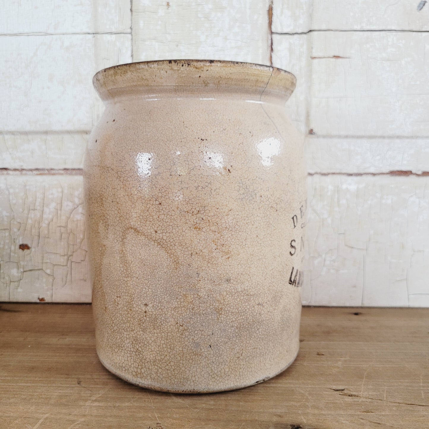Antique Demuth's Snuff Jar