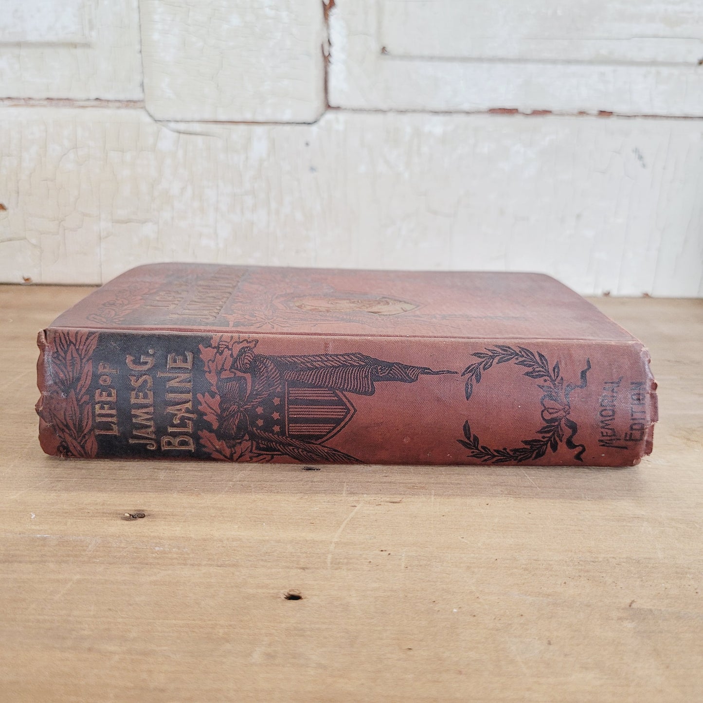 1893 Life of James Blaine Book