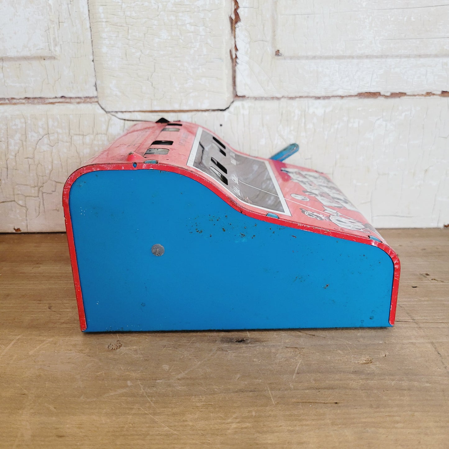 1950s Vintage Wolverine Tin Arithmetic Math Quiz Machine Learning Toy