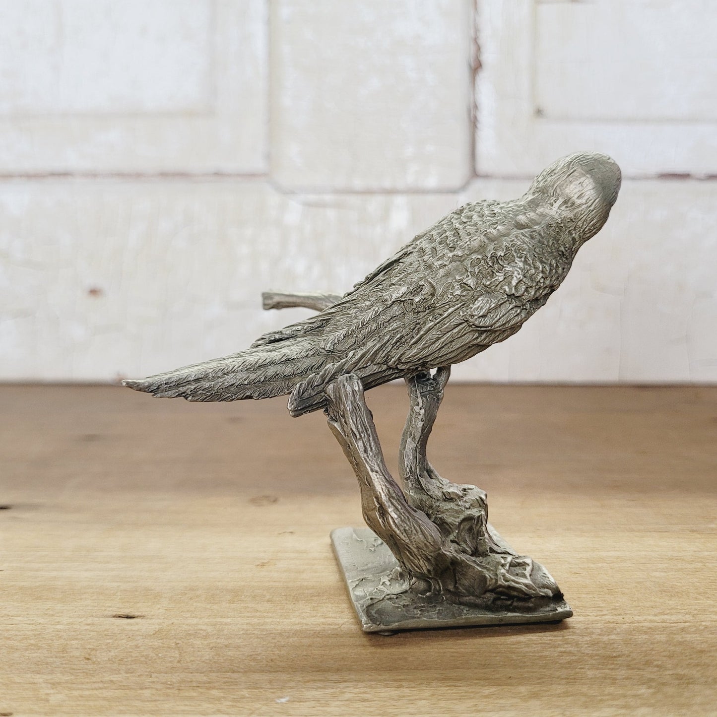 Hamilton Mint Pewter Bird Sculpture Douglas Corsini 1975