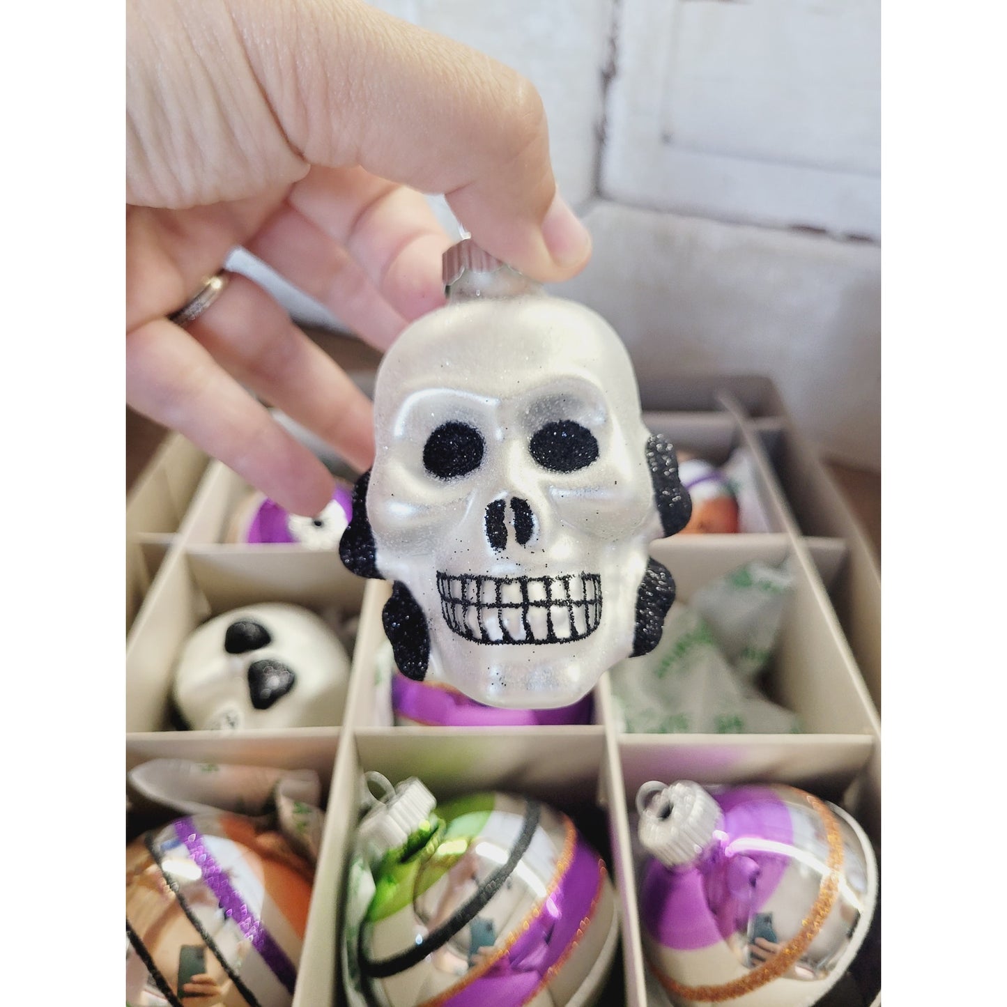 2024 Shiny Brite Christopher Radko Halloween Ornaments Set of 9 NIB