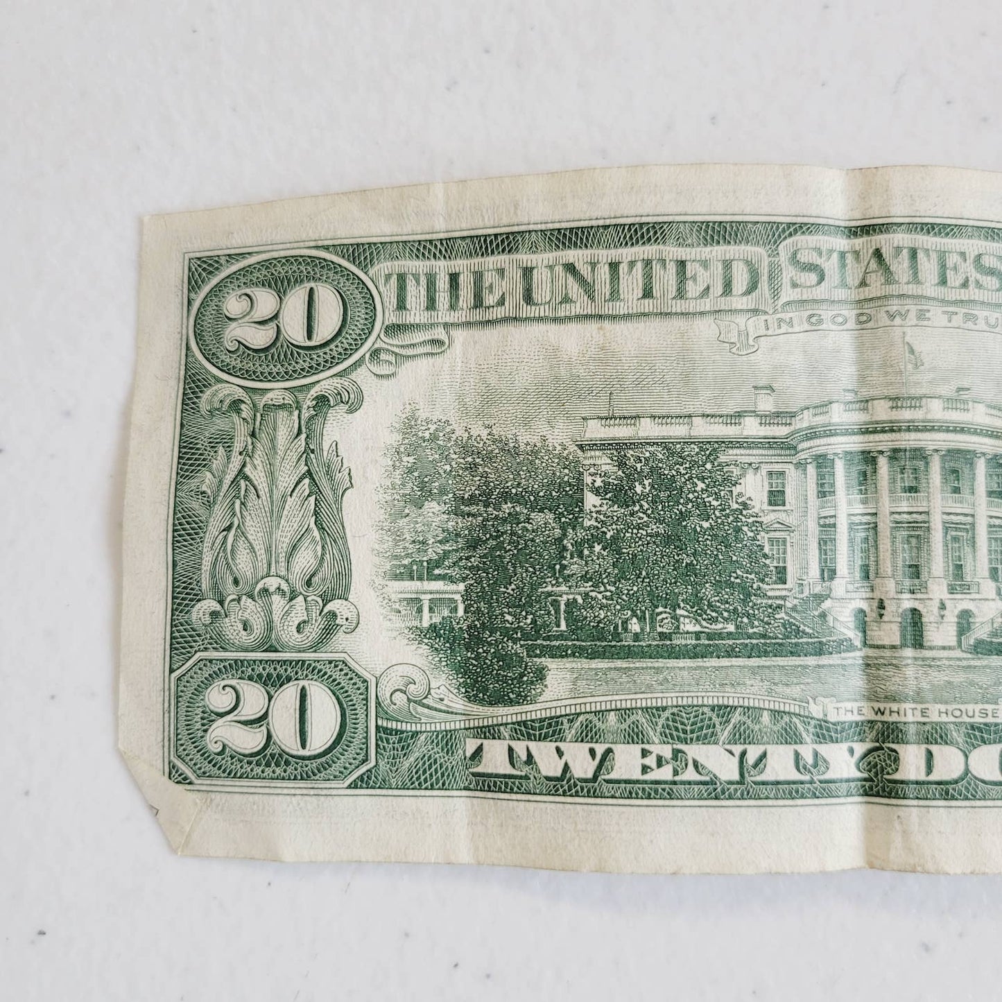 1963 A $20 Twenty Dollar Bill Currency E