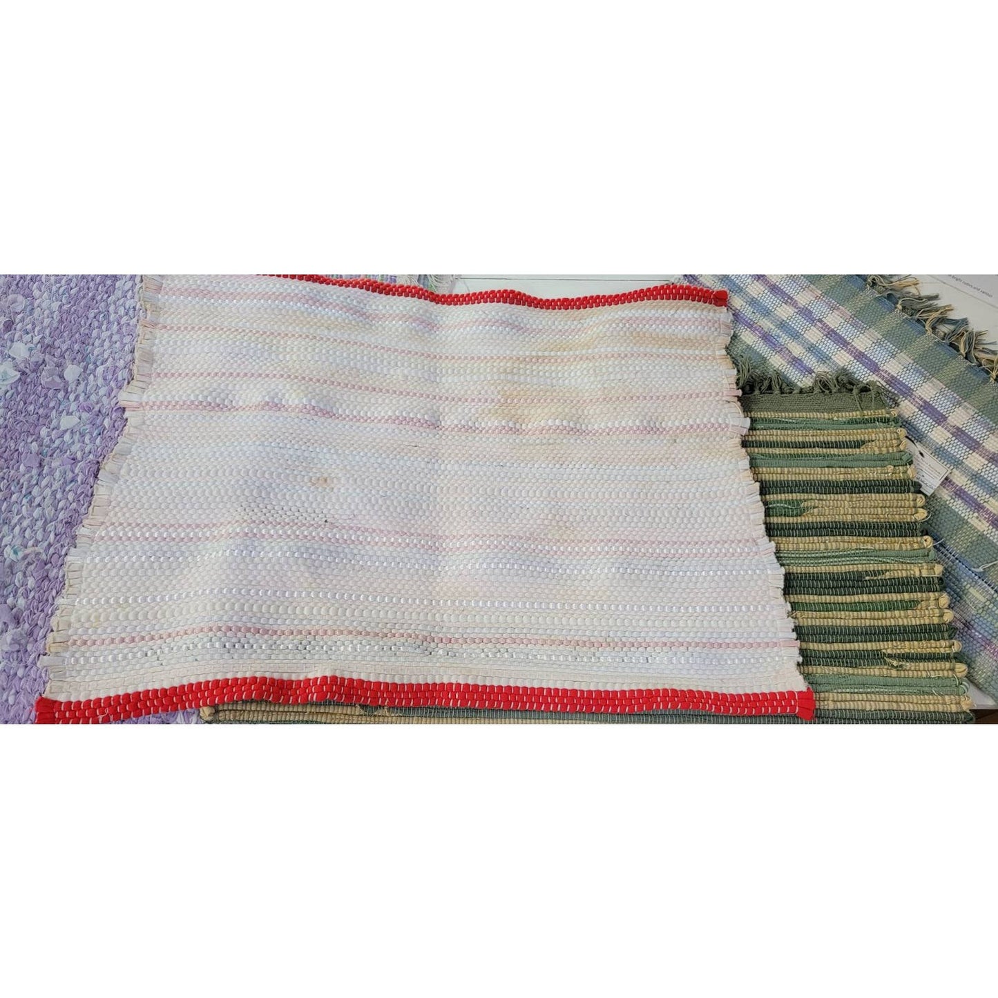 Vintage Woven Christmas Rug