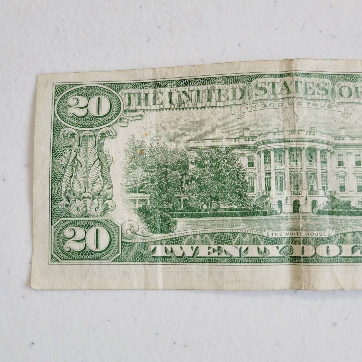 1963 A $20 Twenty Dollar Bill Currency E