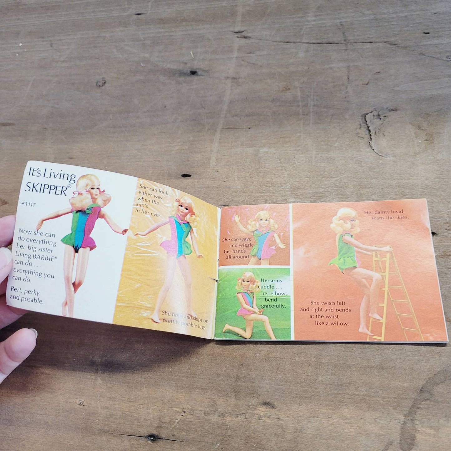 Vintage MOD Barbie "Living Barbie Living Skipper" Booklet