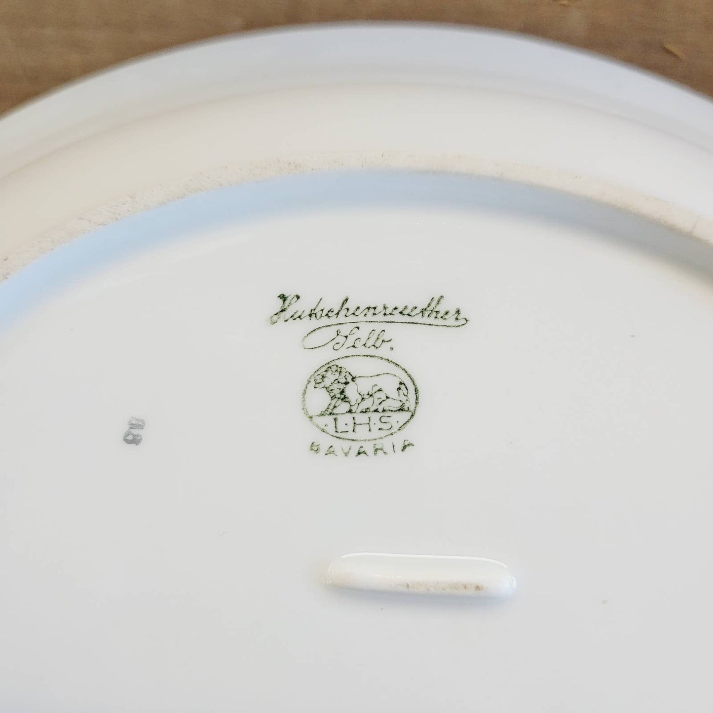 1920s Hutschenreuther Oval Vegetable Serving Bowl Bird of Paradise