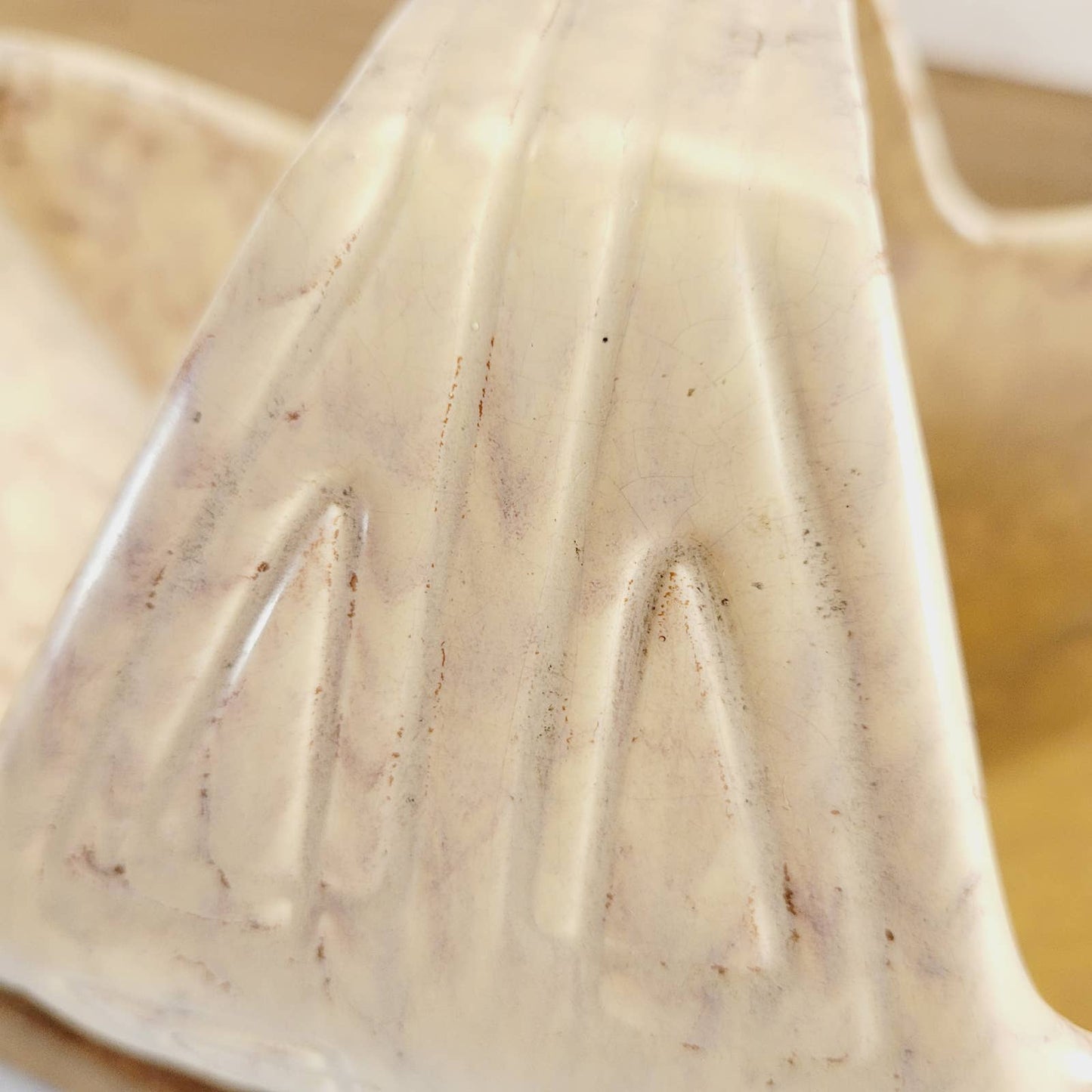 Vintage Beswick Pottery Basket Planter #475