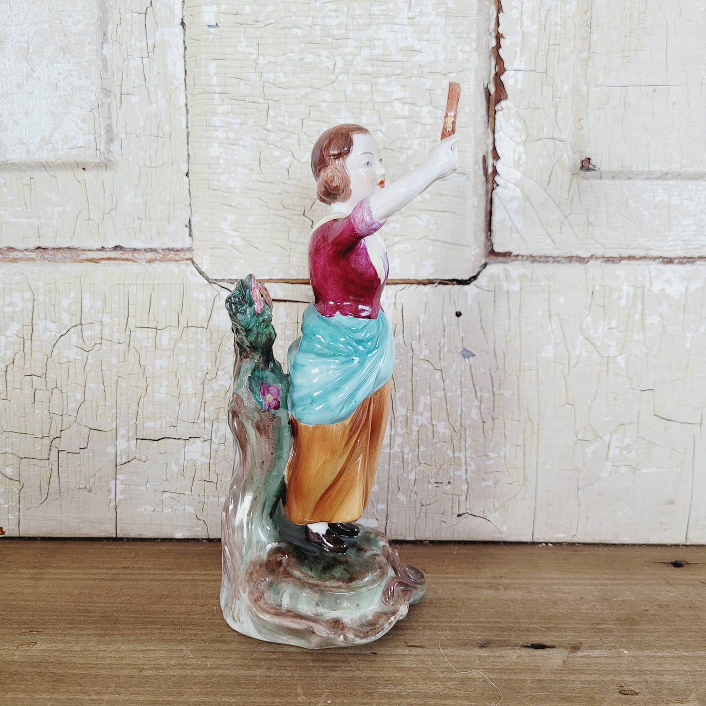 Spode Copeland's Chelsea Derby Tambourine Girl Figure No 12
