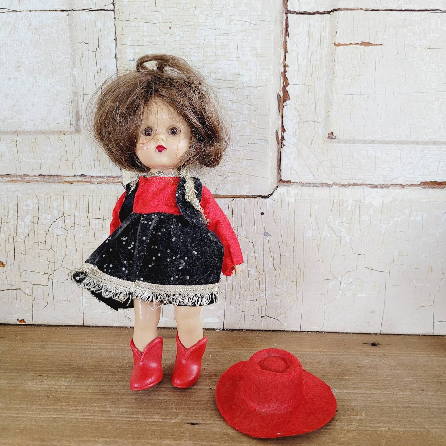 Vintage Ginny Doll Cowgirl Outfit