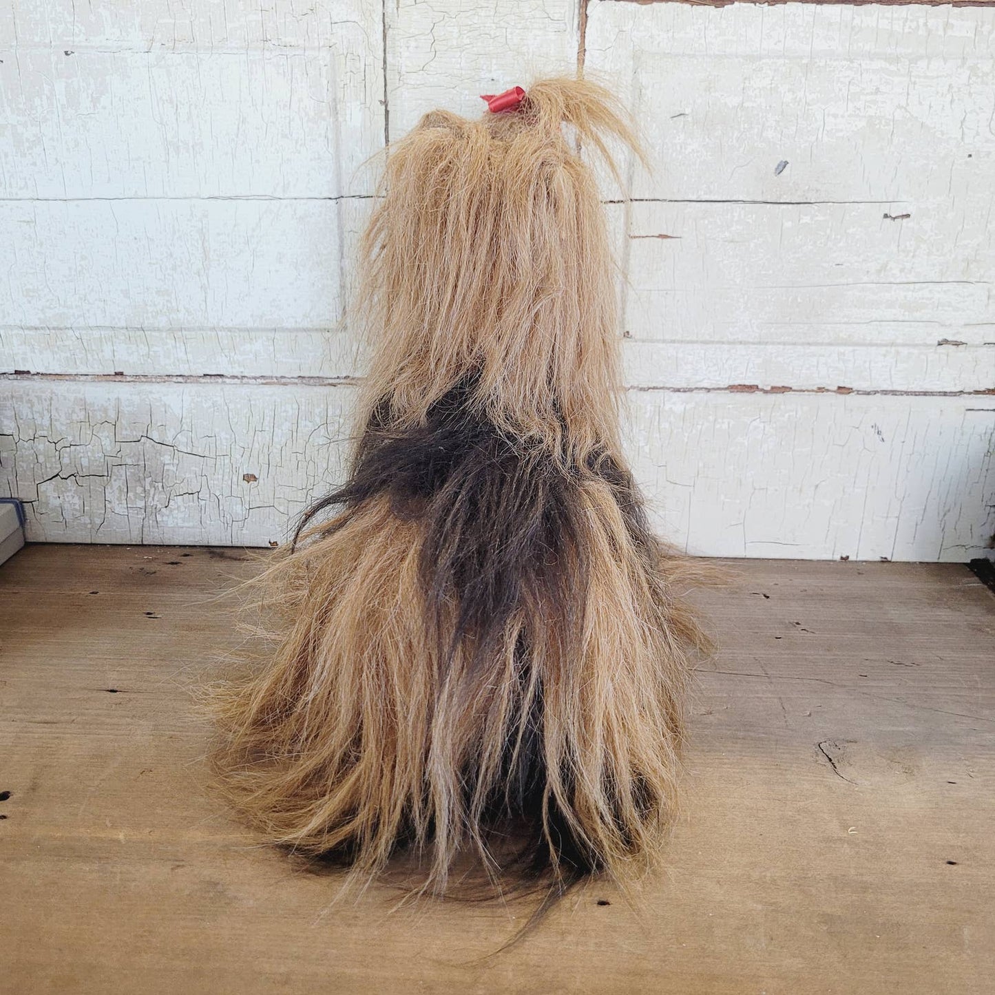 Vintage 11" Steiff Taffy Yorkshire Terrier Dog Toy 4192/25 Ear Button & Tag