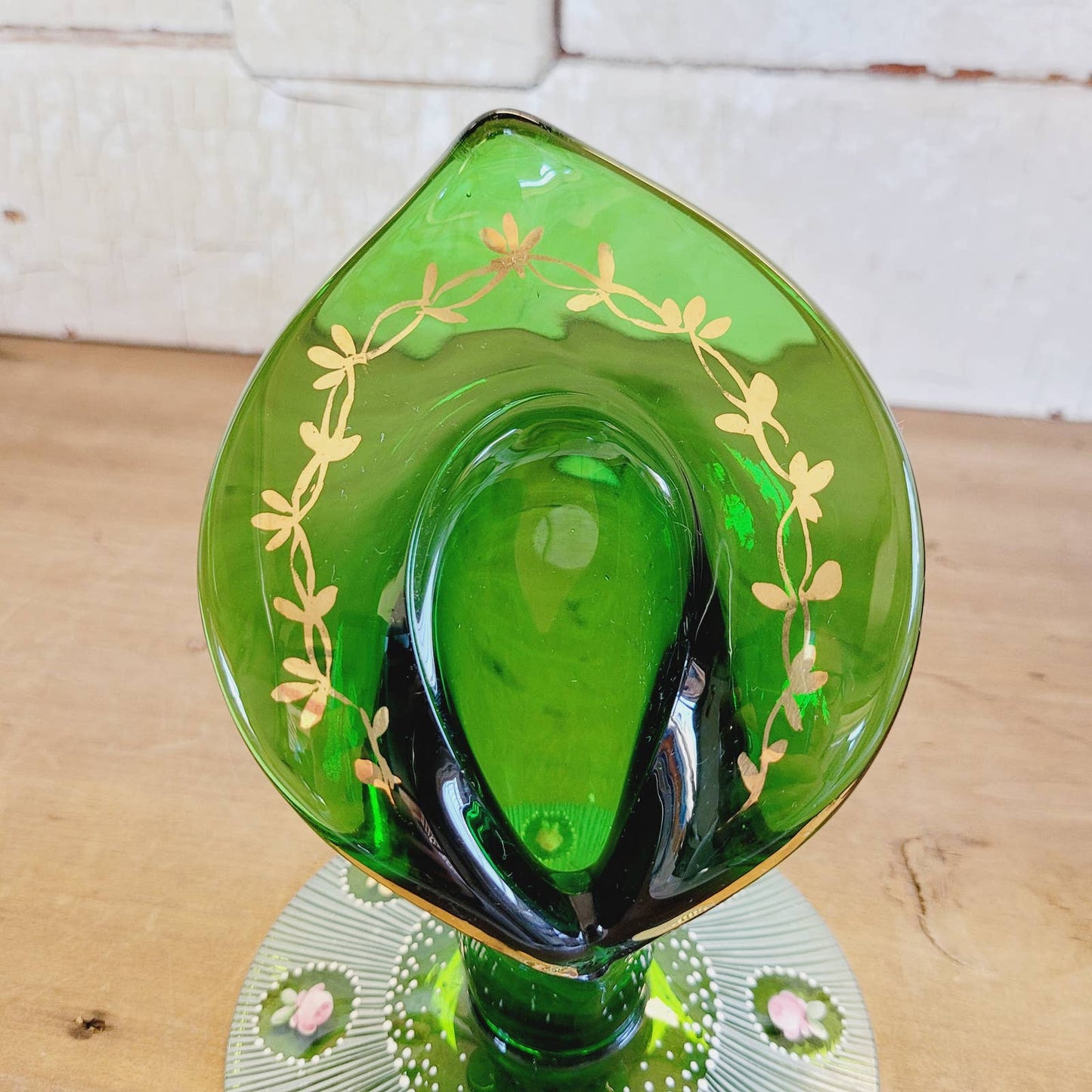 Vintage Charleton Hand Painted Jack in Pulpit Vase Candle Holder