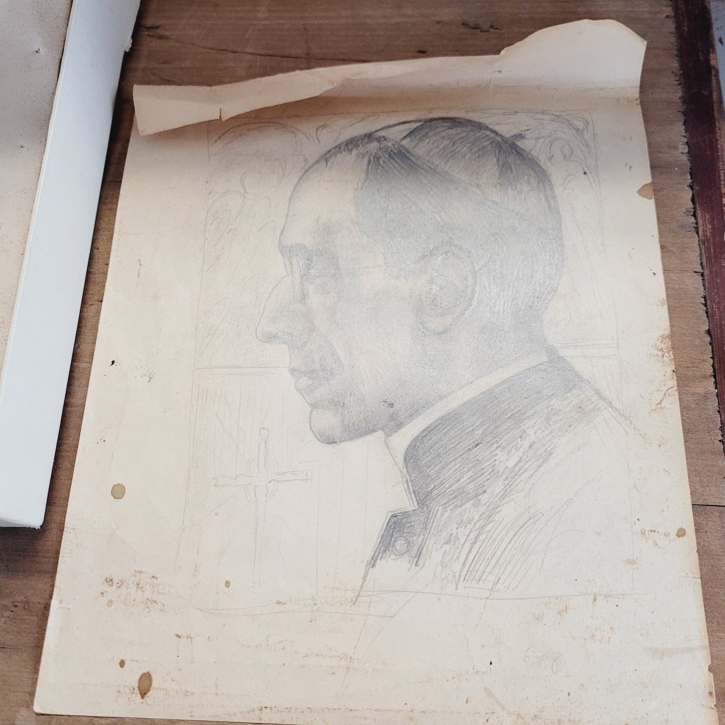Pope Pius XII Etchings/Sketches Collection