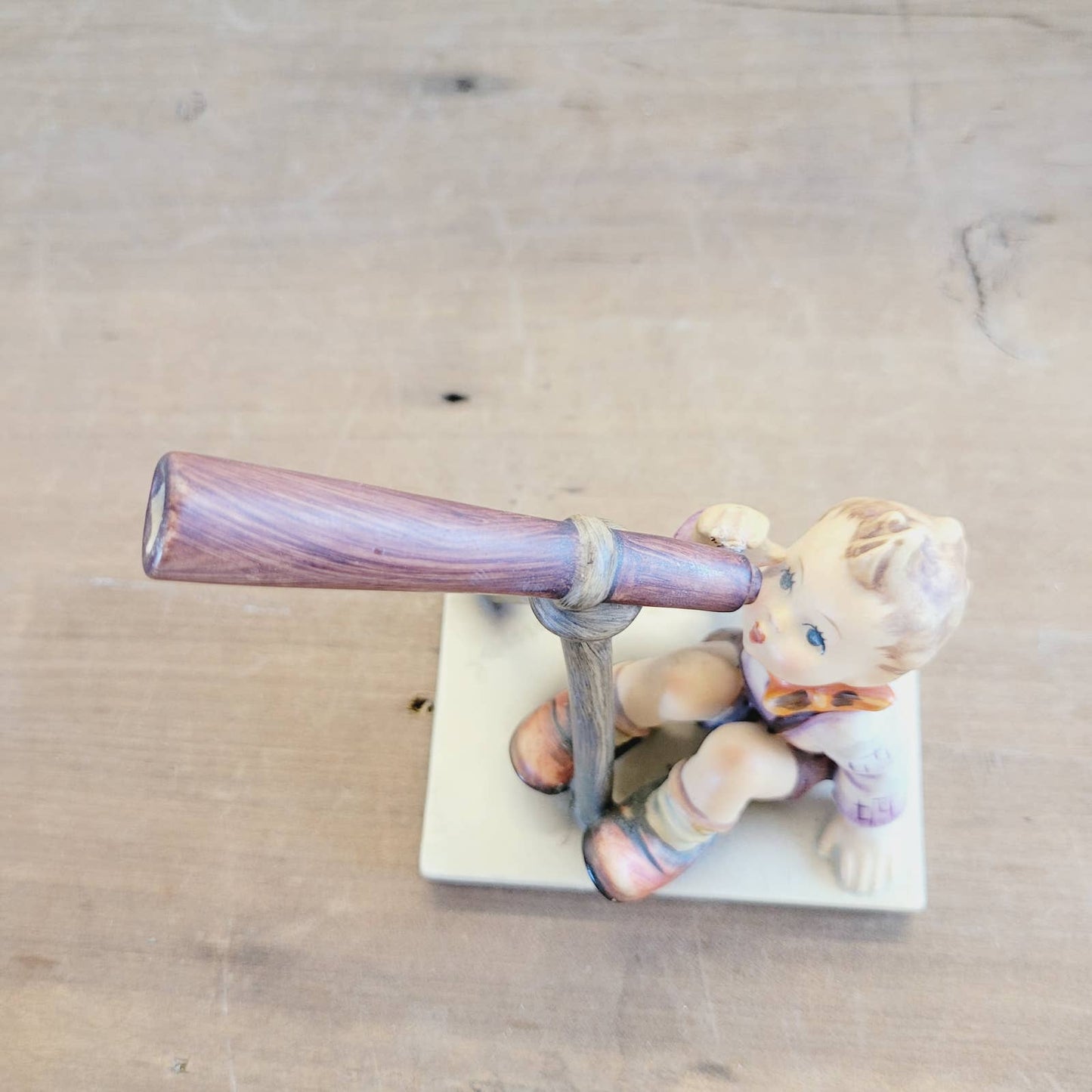 Vintage Goebel HUMMEL #132 Star Gazer Figurine Boy with Telescope