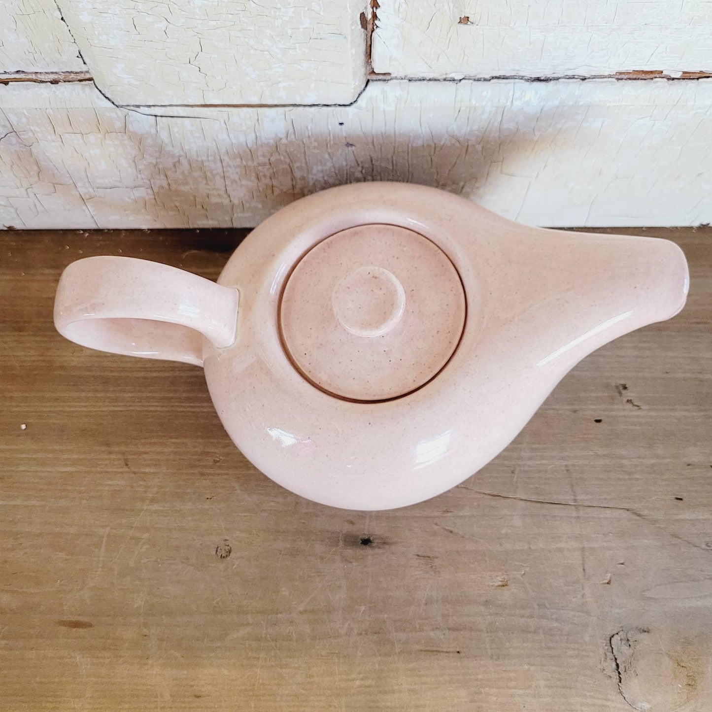 Vintage Russel Wright Coral Tea Pot