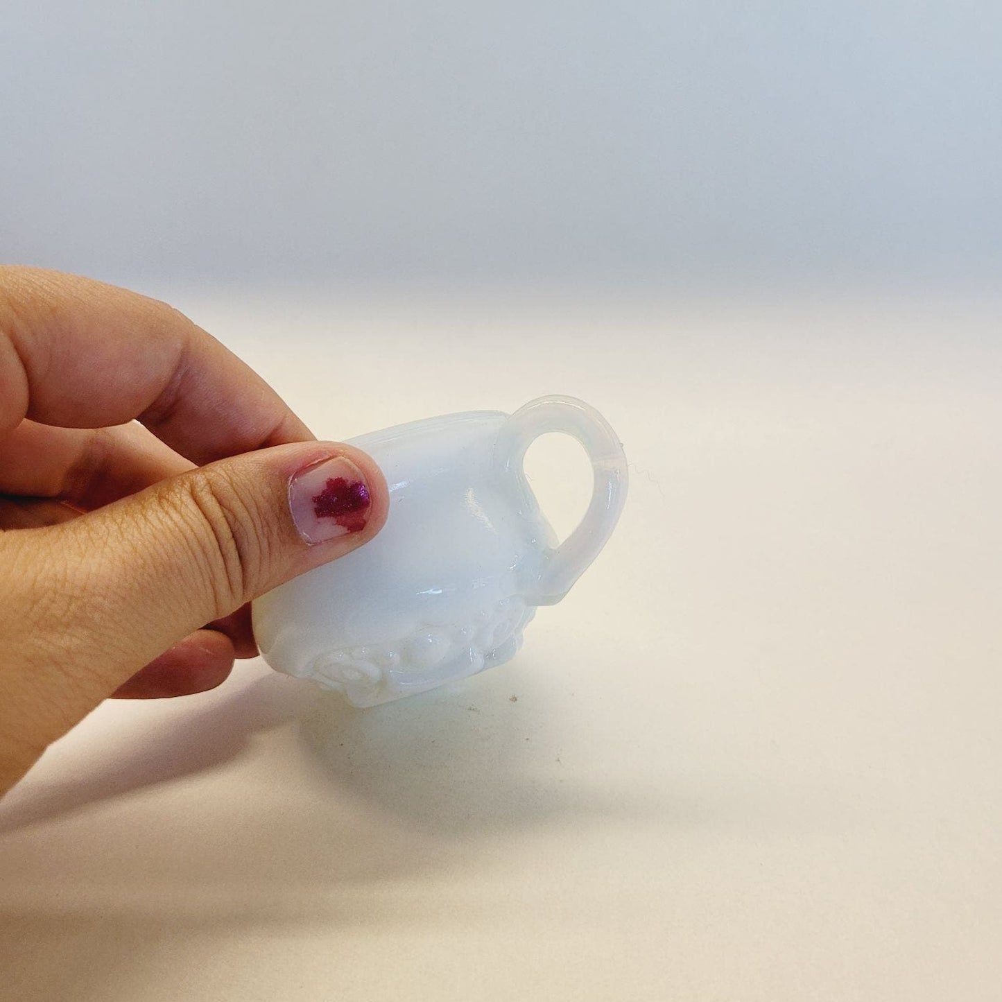 Boyd Glass Chamber Pot Toothpick Holder