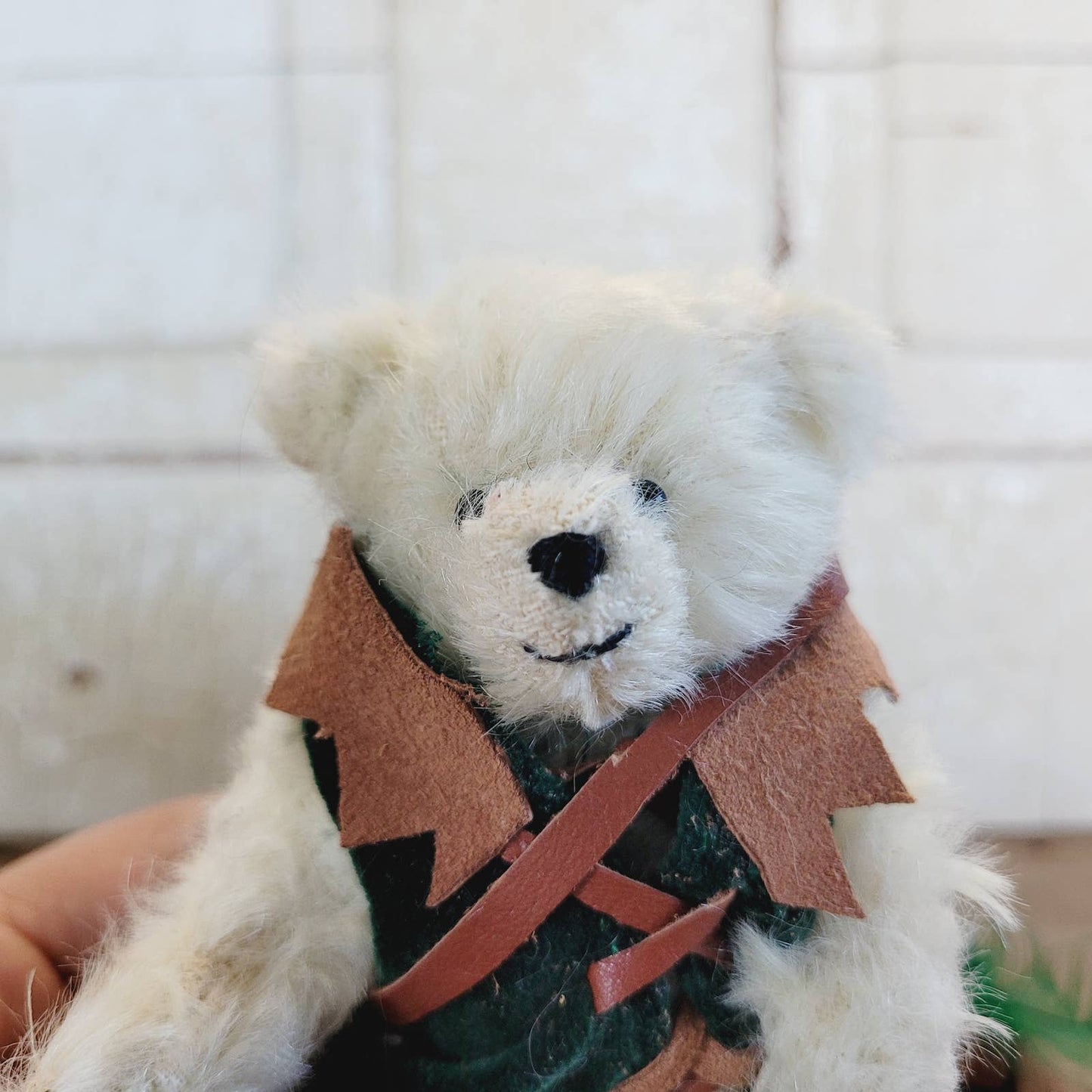 Vintage Alice Hairsine Robin Hood Bear Signed