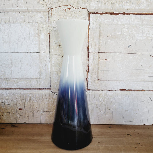 Vintage Red Wing Blue Vase MCM Style