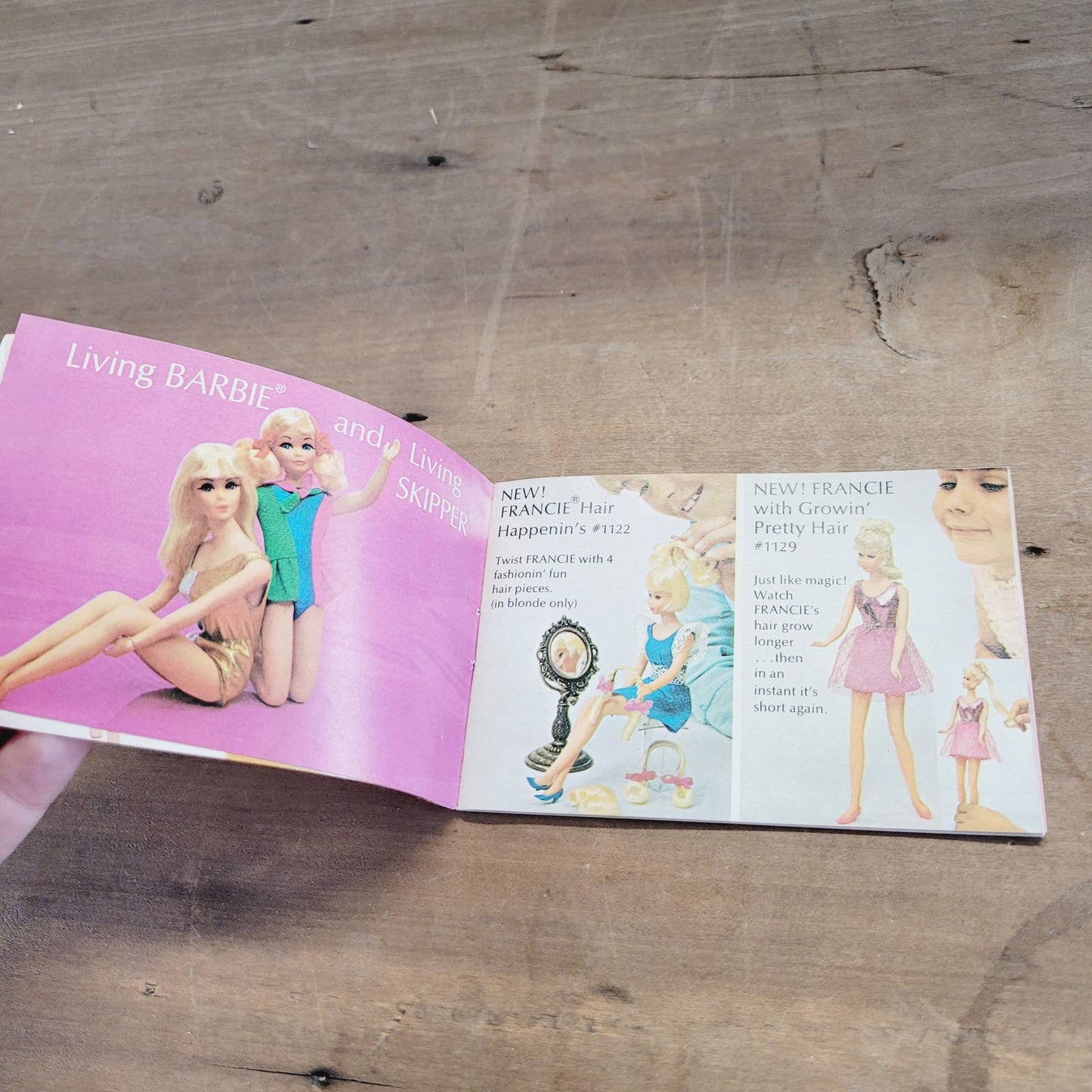 Vintage MOD Barbie "Living Barbie Living Skipper" Booklet