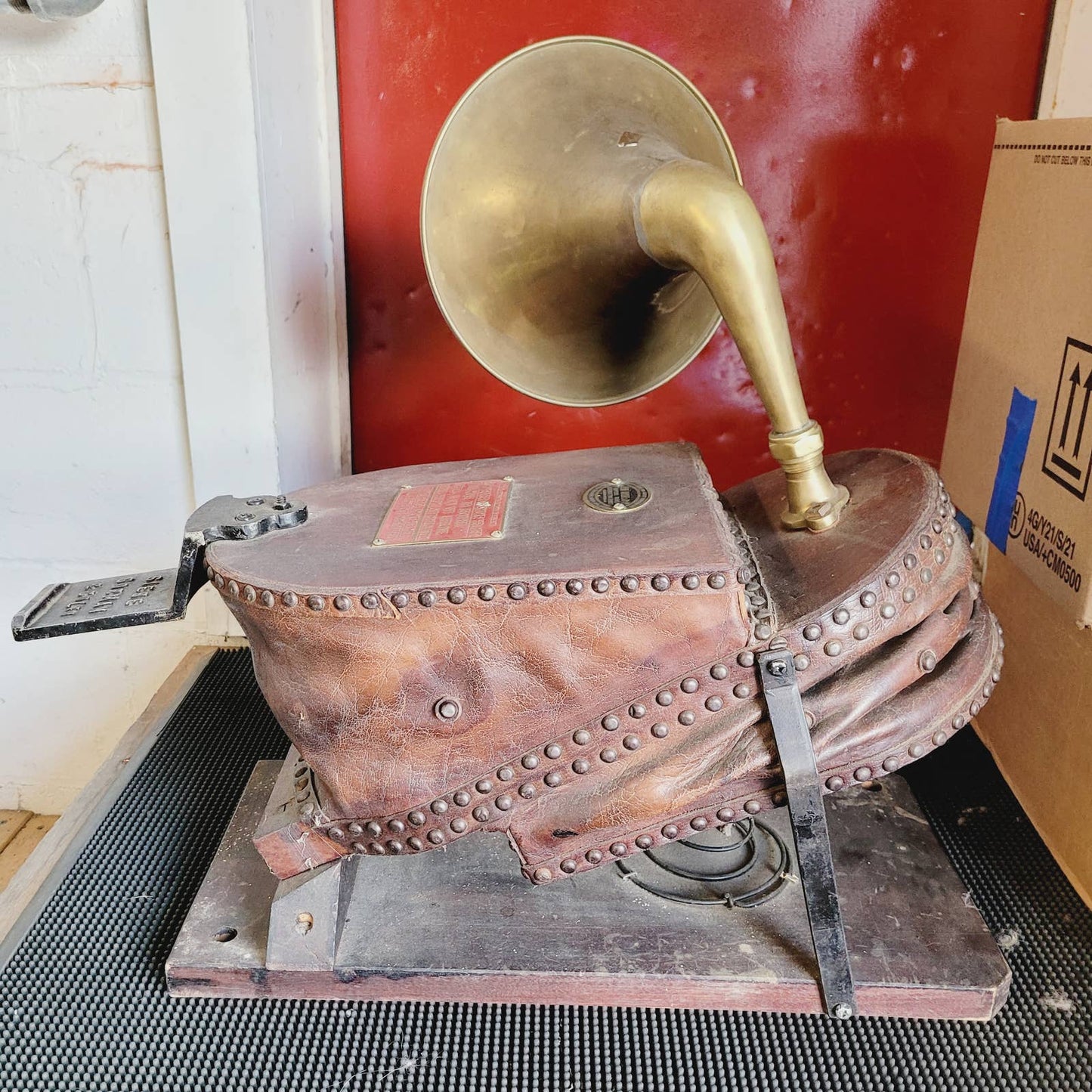 SIEBE Gorman & Co. Double Bellow Air Pump Fog Horn
