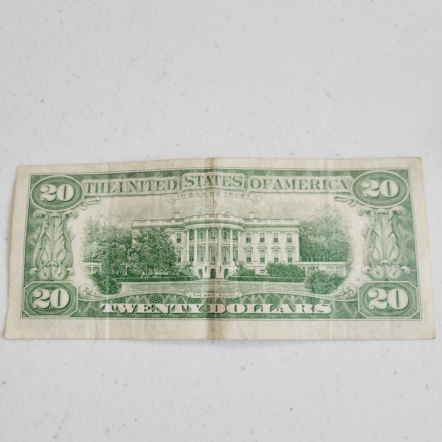1963 A $20 Twenty Dollar Bill Currency E