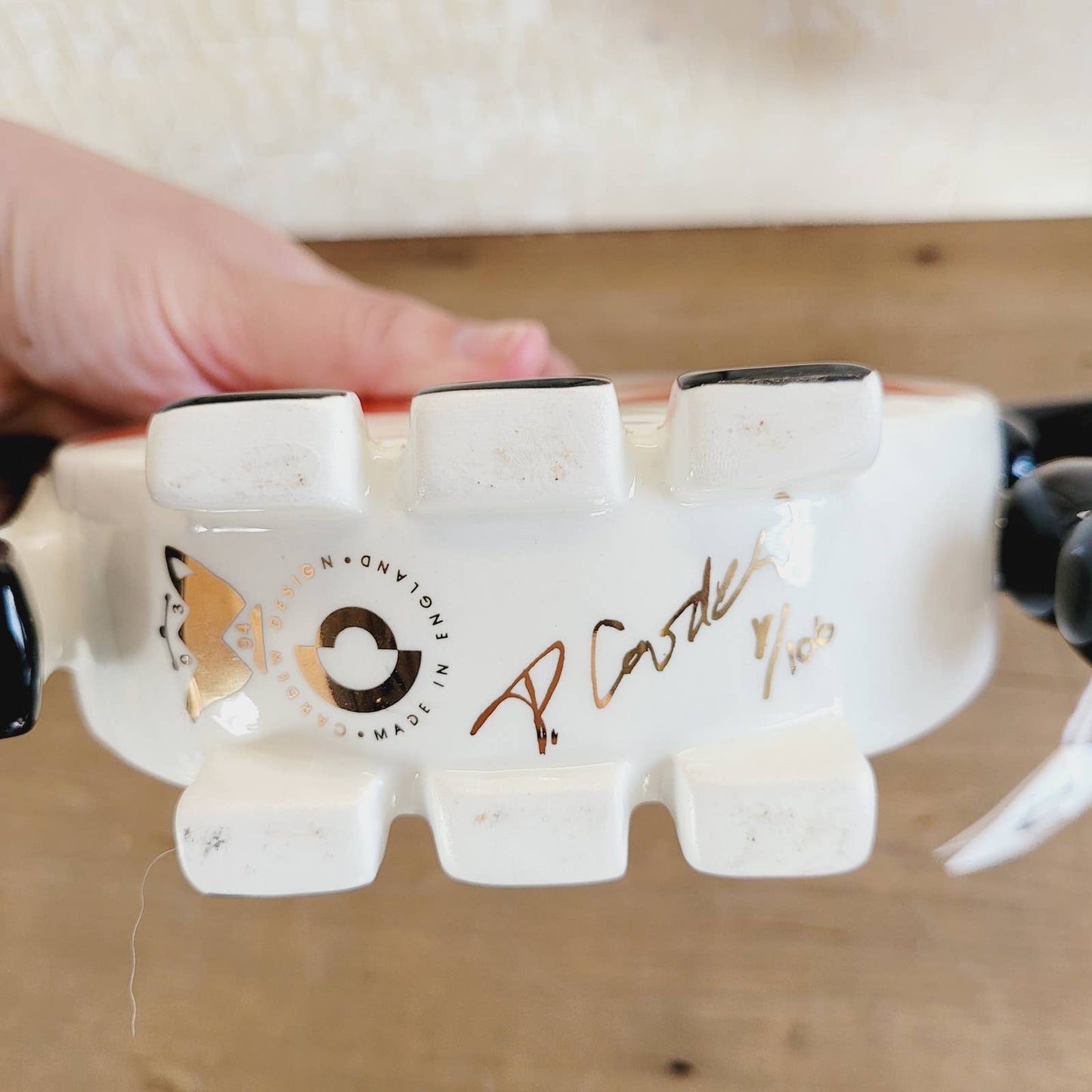 Cardew Designs PUNCTUALITEA VERY RARE Novelty Teapot Signed