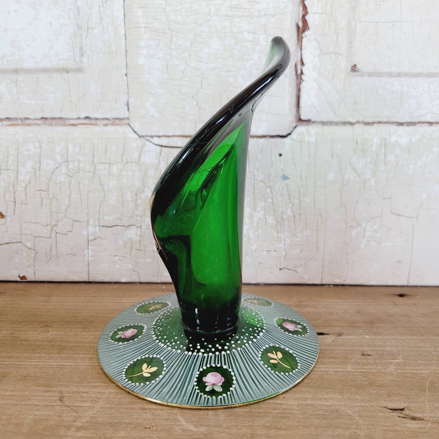 Vintage Charleton Hand Painted Jack in Pulpit Vase Candle Holder