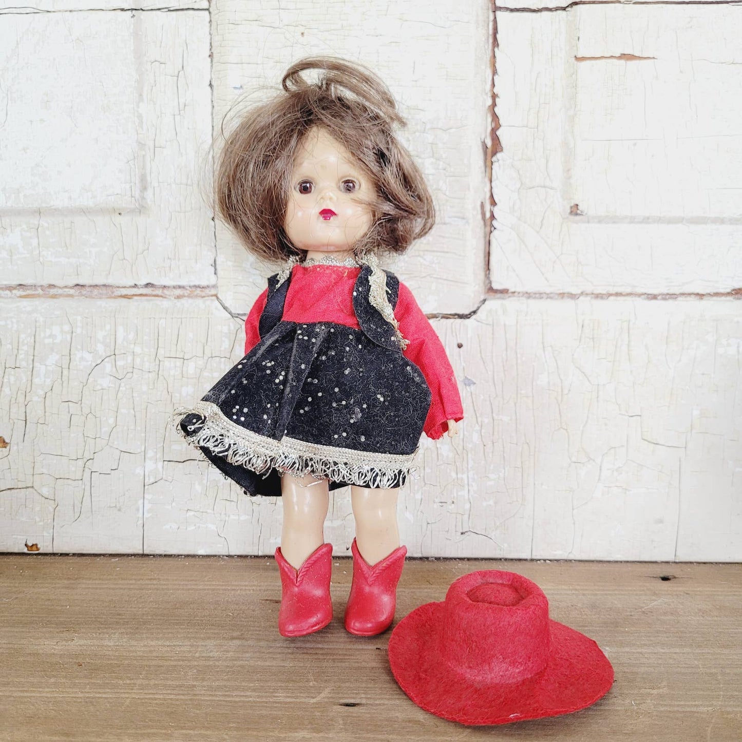 Vintage Ginny Doll Cowgirl Outfit