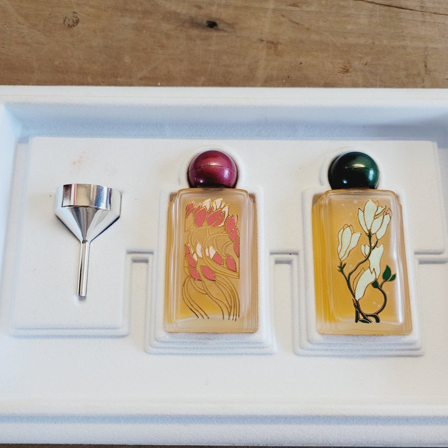 Rare Prince Matchabelli Collector's Flacons - Wind Song, Cachet Perfumes in Original Box