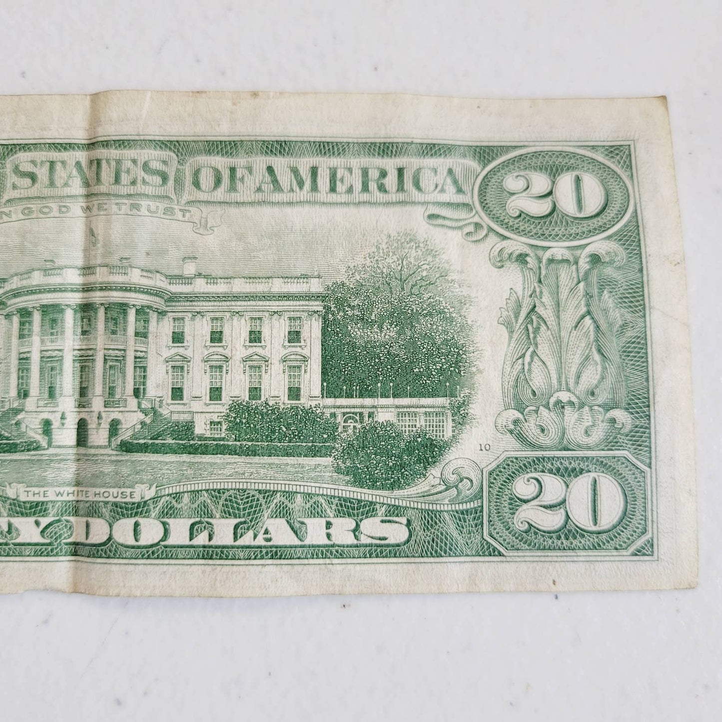 1963 A $20 Twenty Dollar Bill Currency I