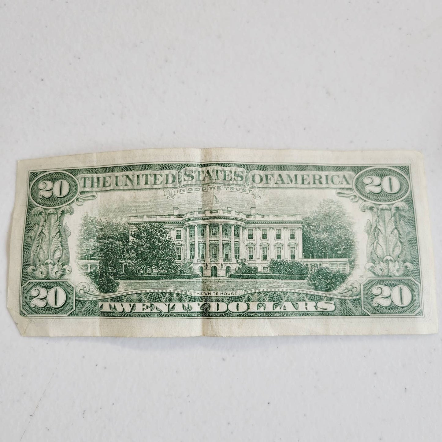 1963 A $20 Twenty Dollar Bill Currency E