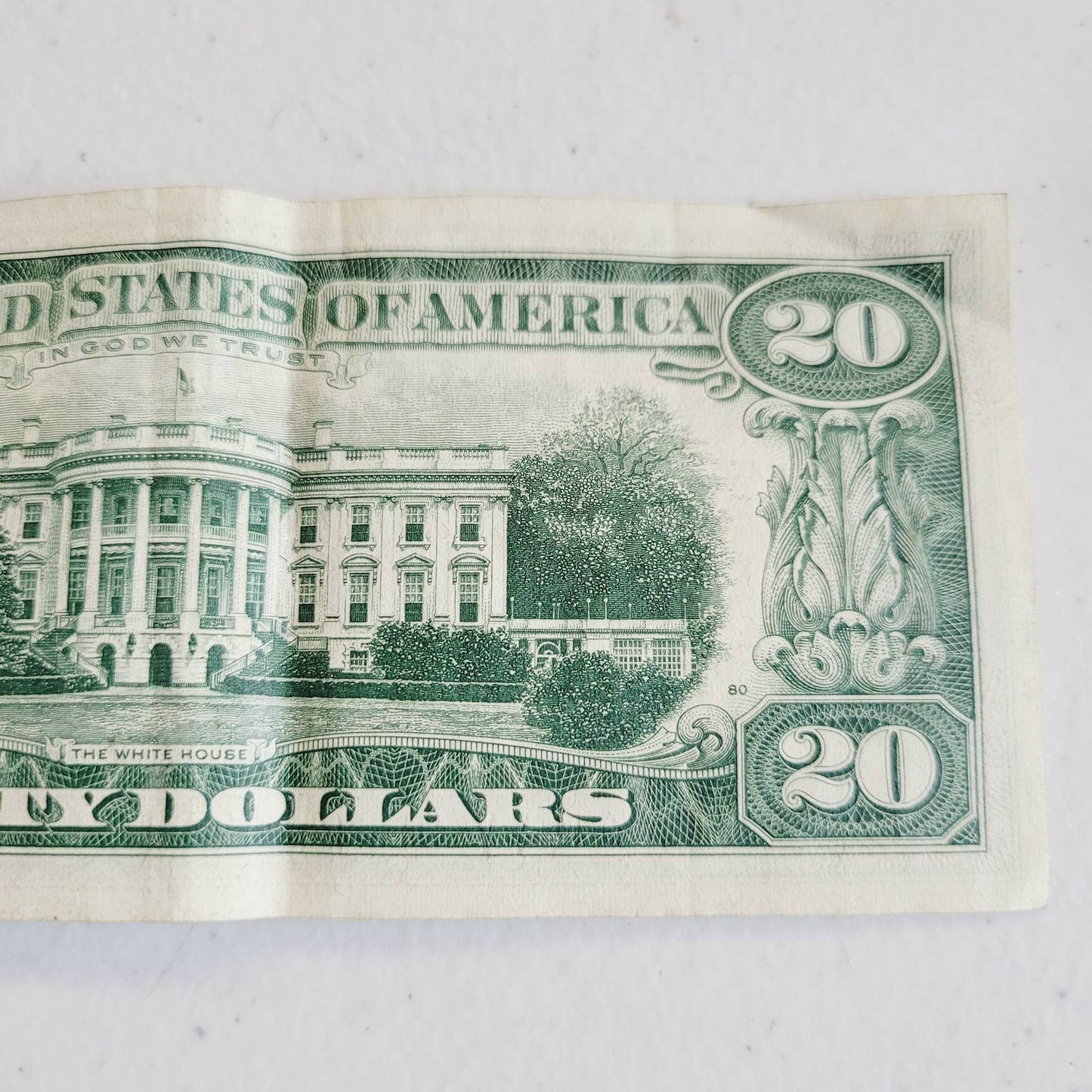 1969 $20 Twenty Dollar Bill Currency E