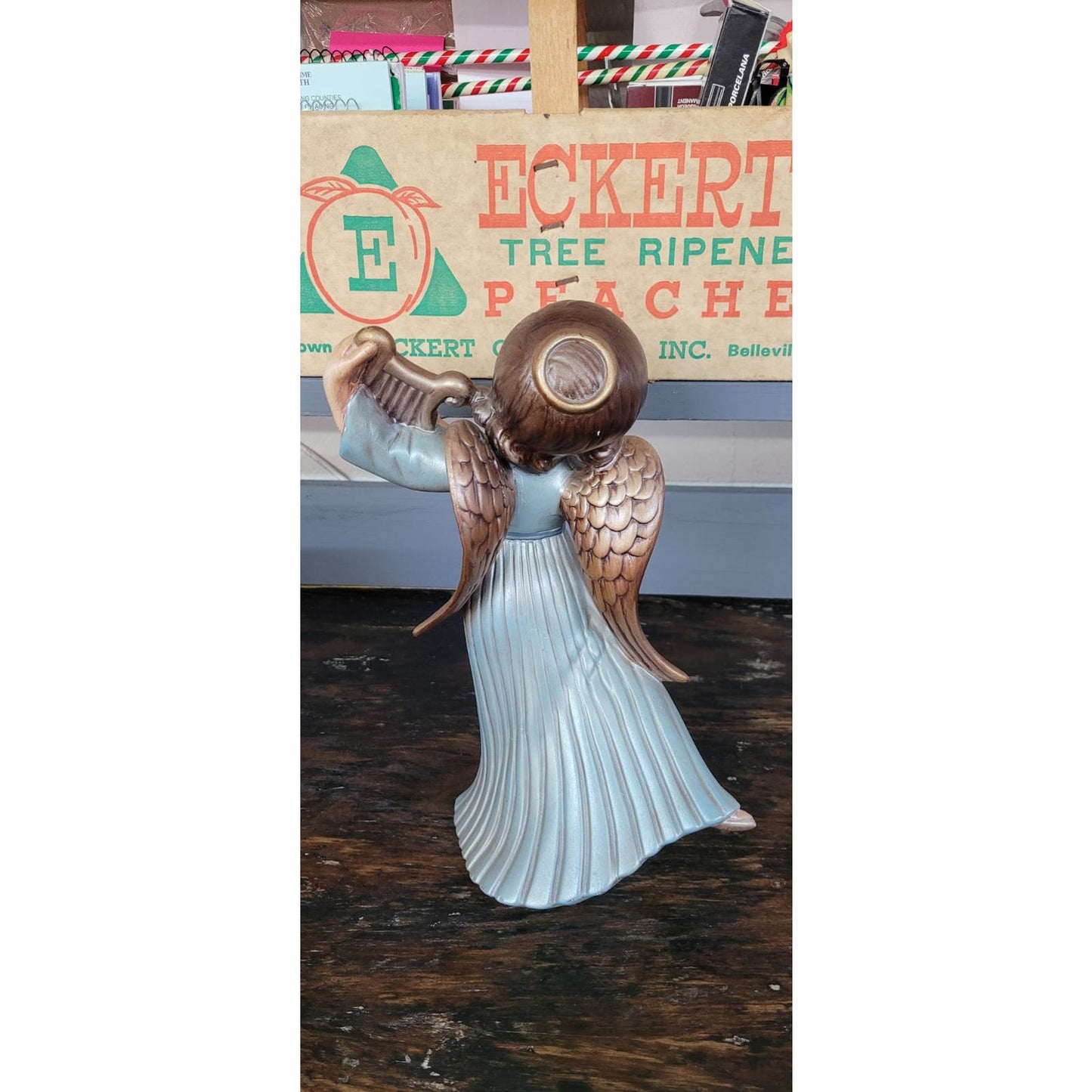 Vintage 12" Ceramic Angel Atlantic Mold