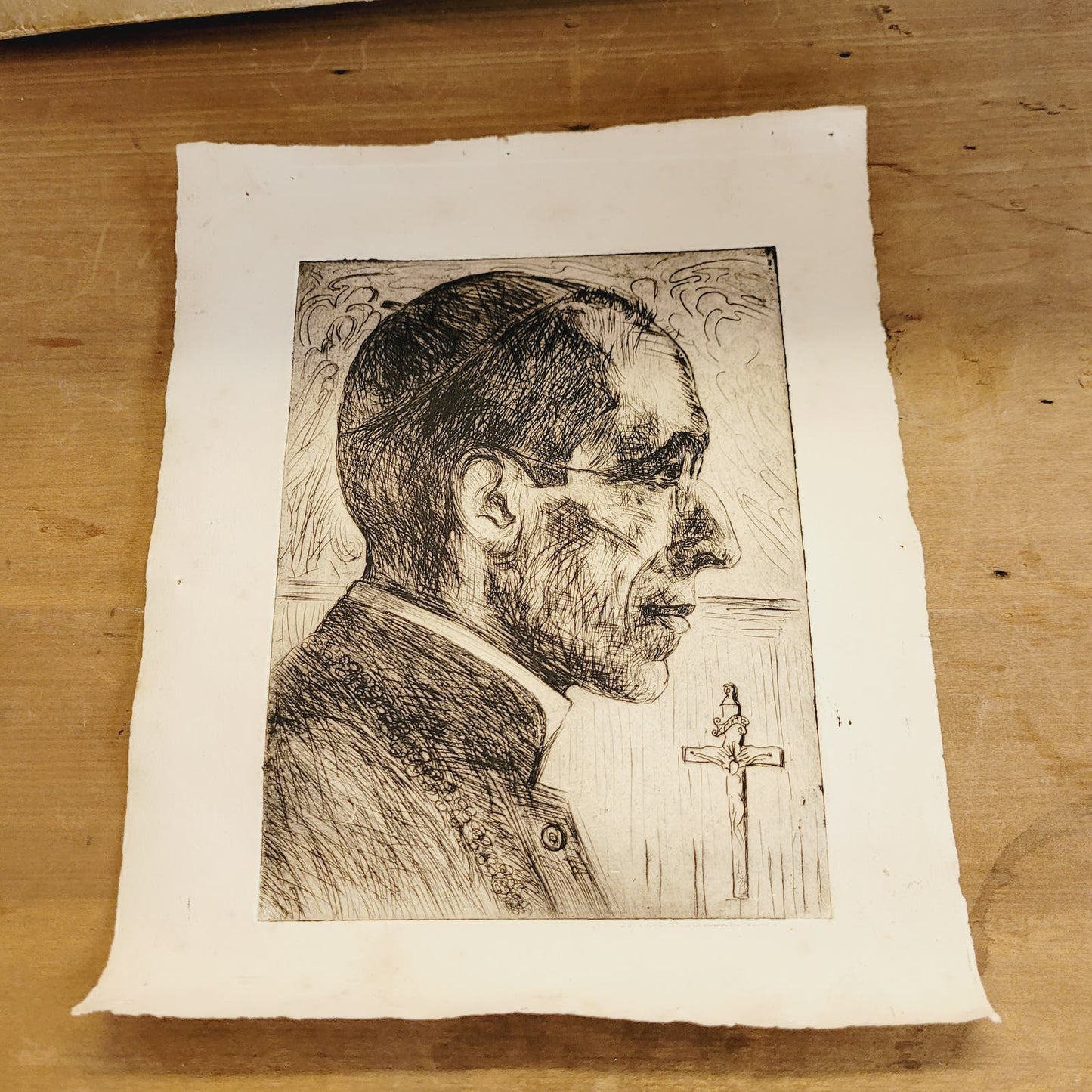 Pope Pius XII Etchings/Sketches Collection