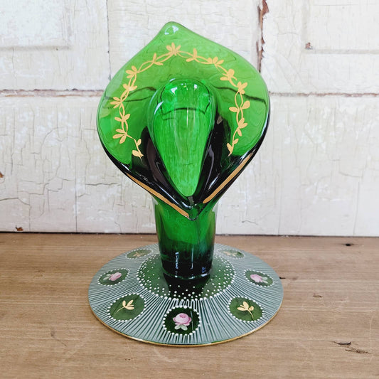 Vintage Charleton Hand Painted Jack in Pulpit Vase Candle Holder