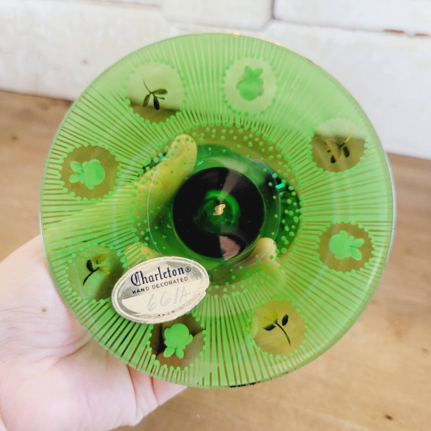 Vintage Charleton Hand Painted Jack in Pulpit Vase Candle Holder