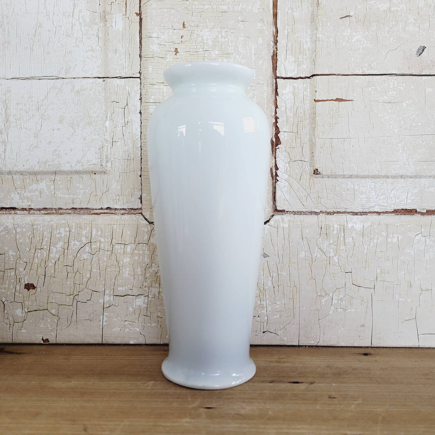 Porcelain Purple Floral Vase - Gebruder Heubach #3295