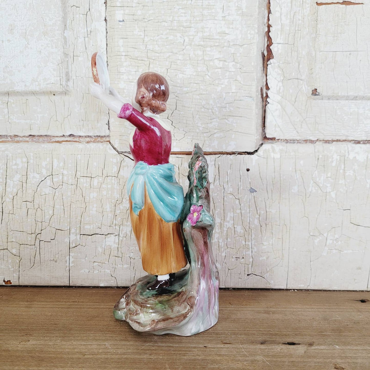 Spode Copeland's Chelsea Derby Tambourine Girl Figure No 12