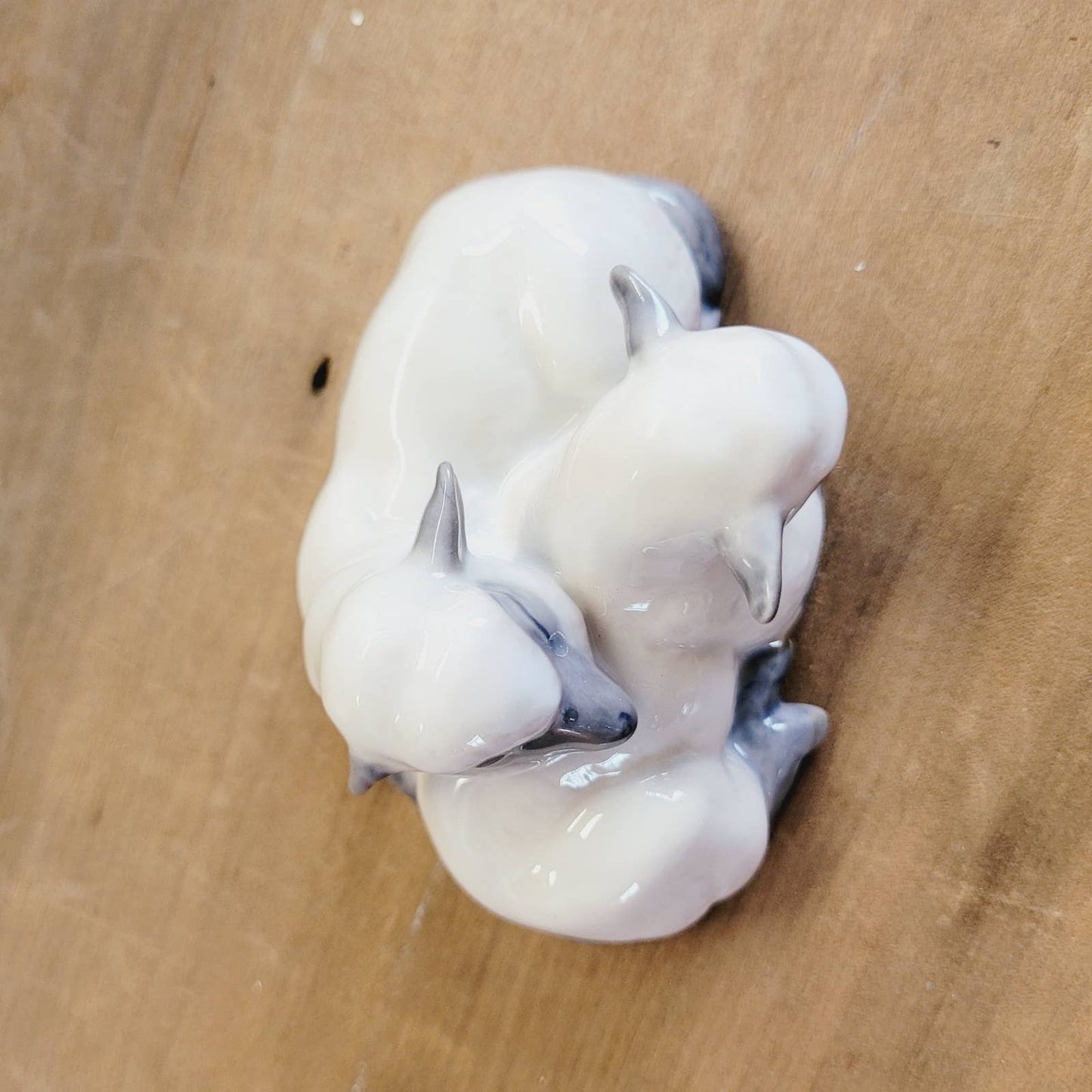 Vintage Royal Copenhagen Pair of Lambs Sheep Figurine 2769