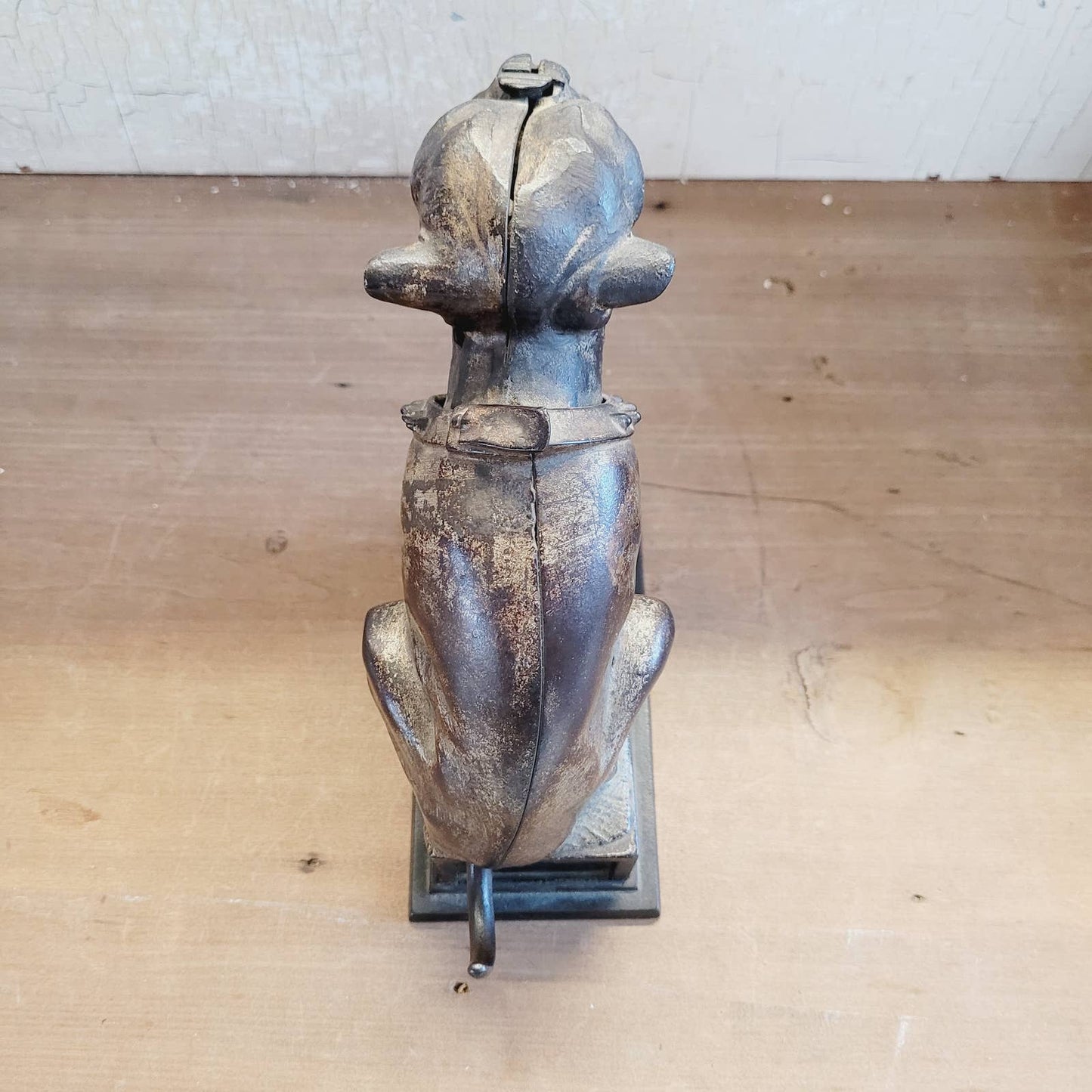 Original 1880 Antique Cast Iron Bull Dog Cast Iron Mechanical Bank