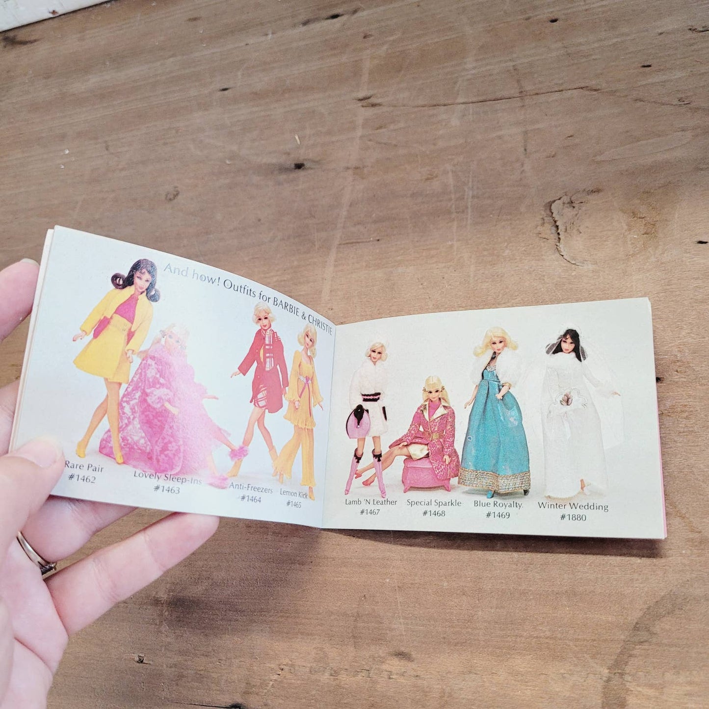 Vintage MOD Barbie "Living Barbie Living Skipper" Booklet