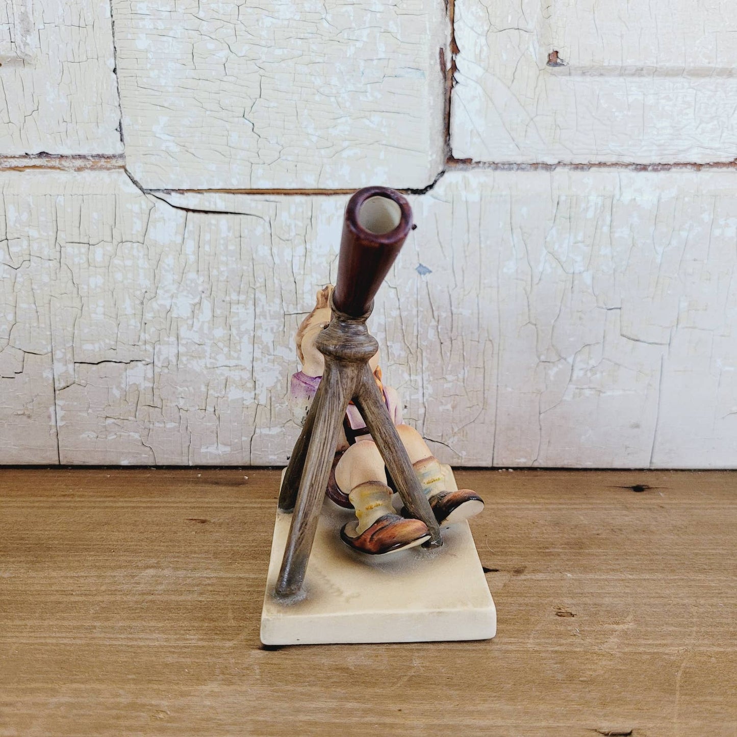 Vintage Goebel HUMMEL #132 Star Gazer Figurine Boy with Telescope