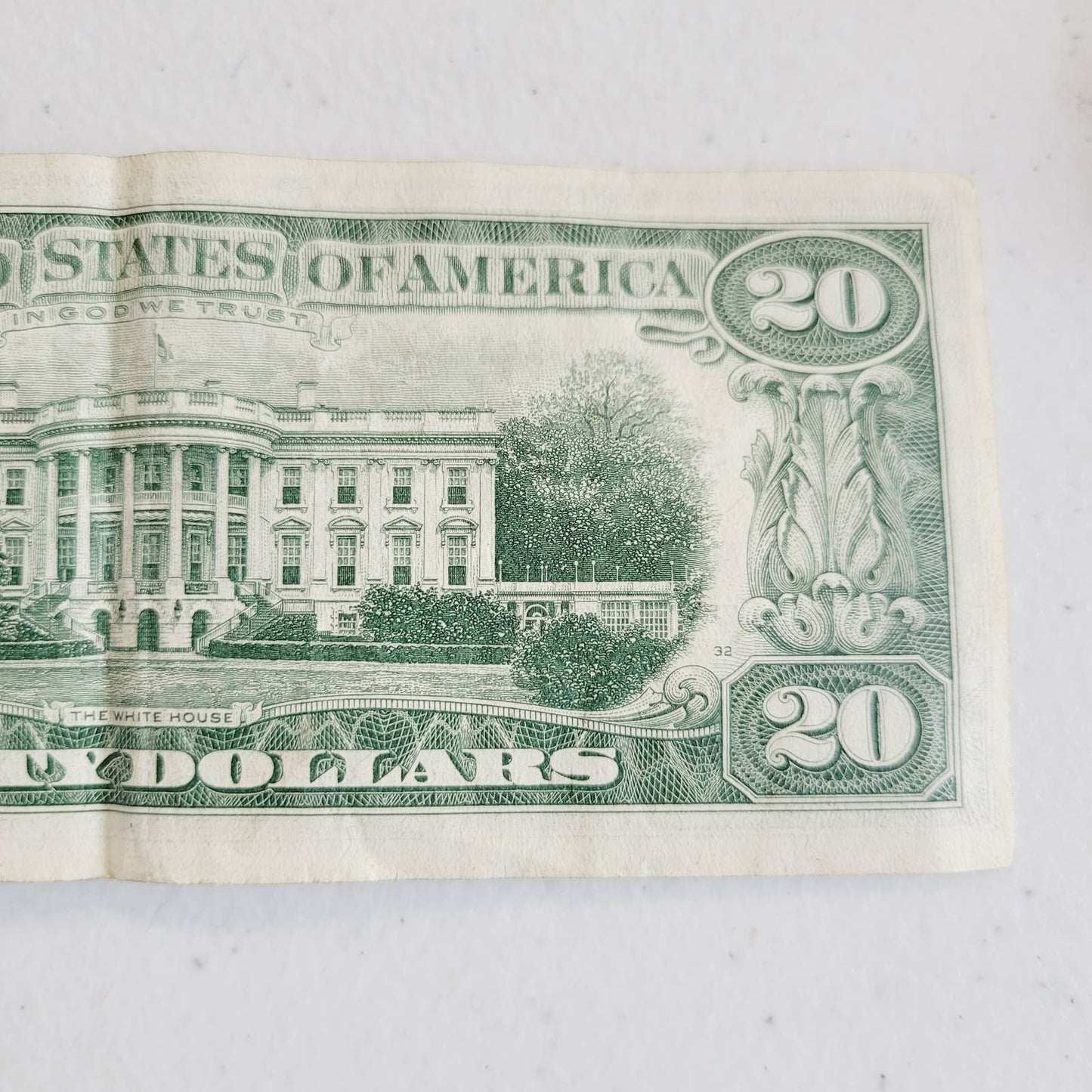 1963 A $20 Twenty Dollar Bill Currency E