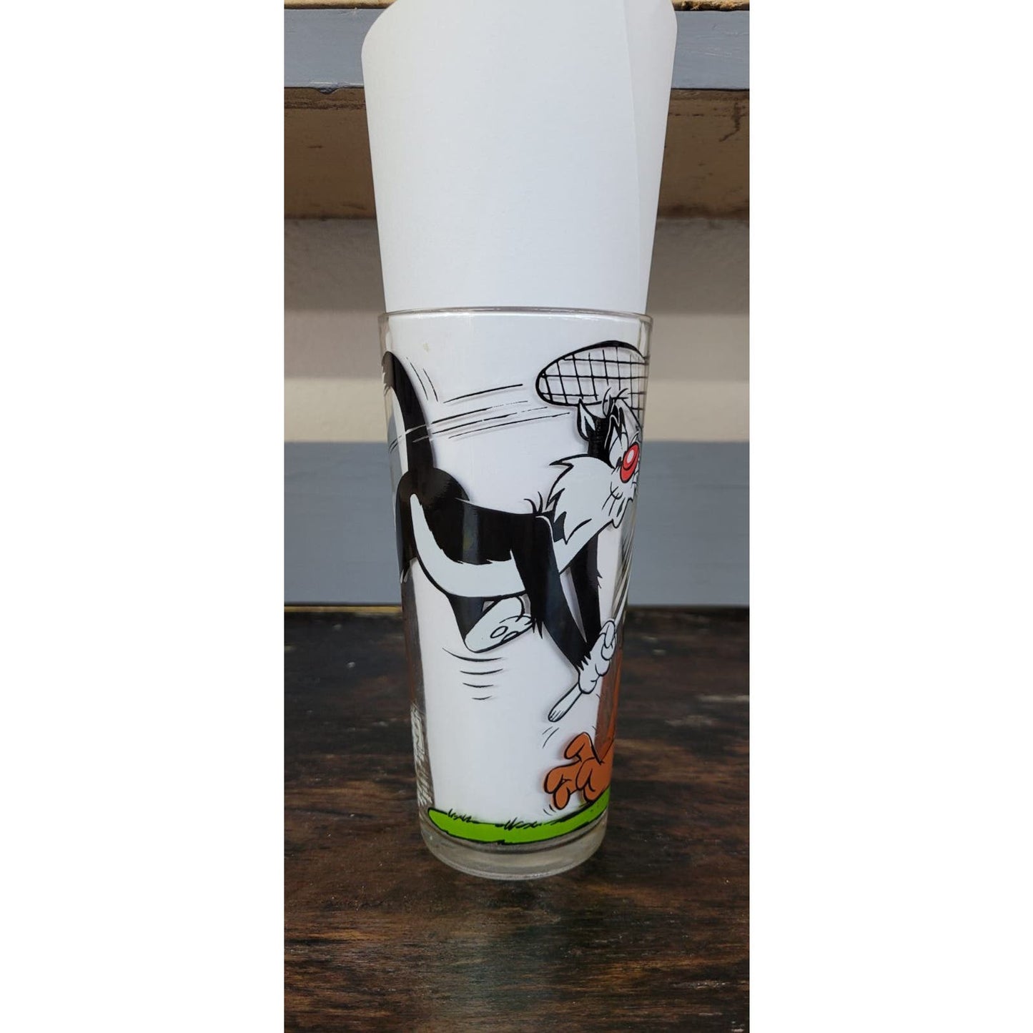 1976 Pepsi Sylvester Tweety Character Glass