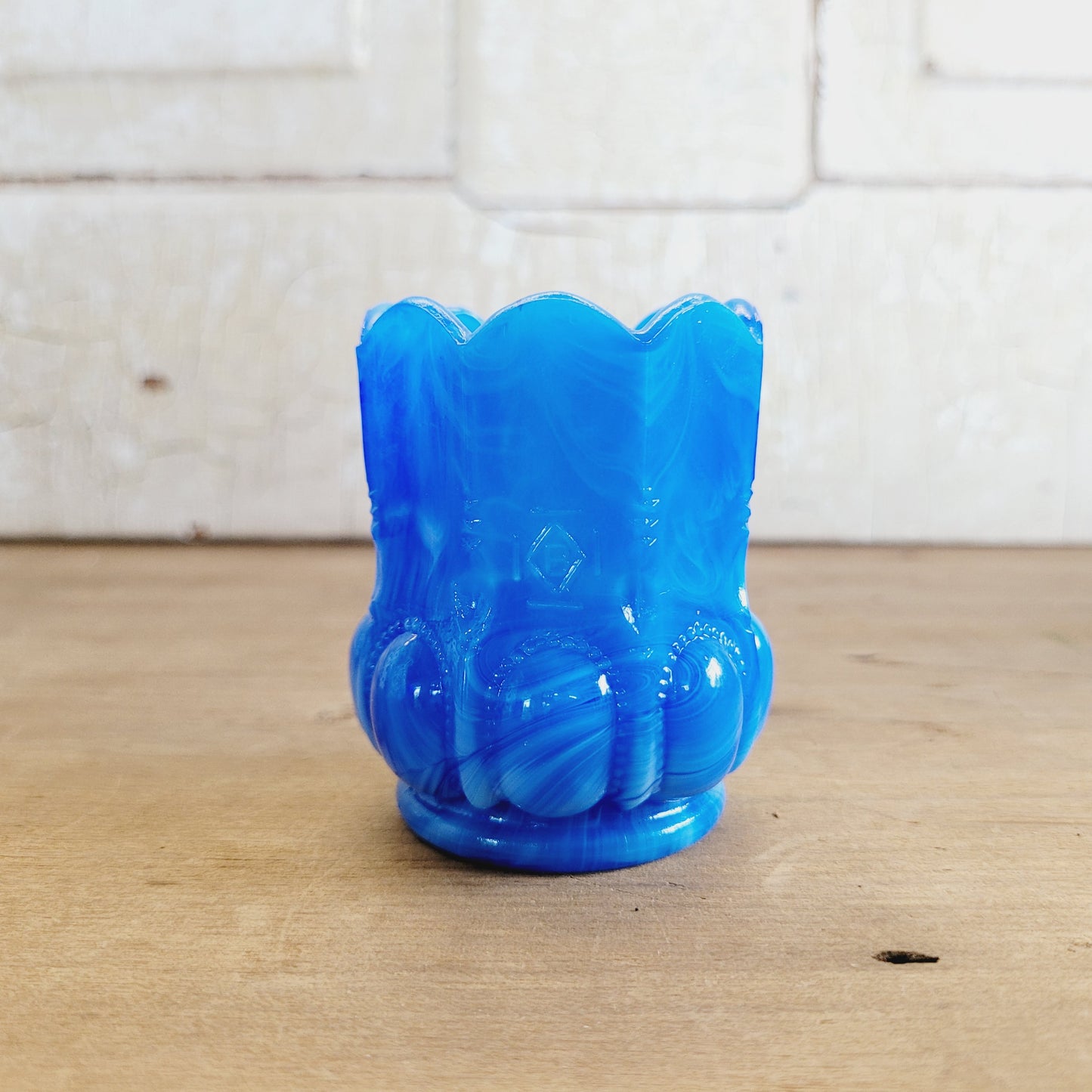 Boyd Glass Paneled Toothpick Holder -Retired See Description