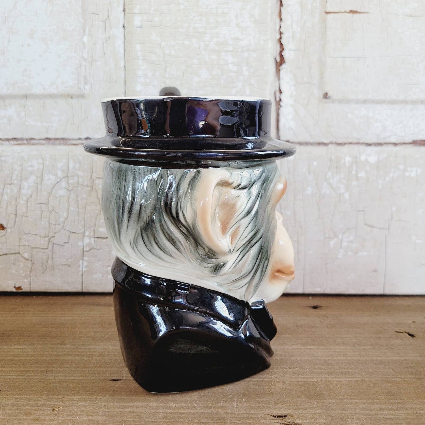 Mid Century Vintage English Chimpanzee Toby Style Mug