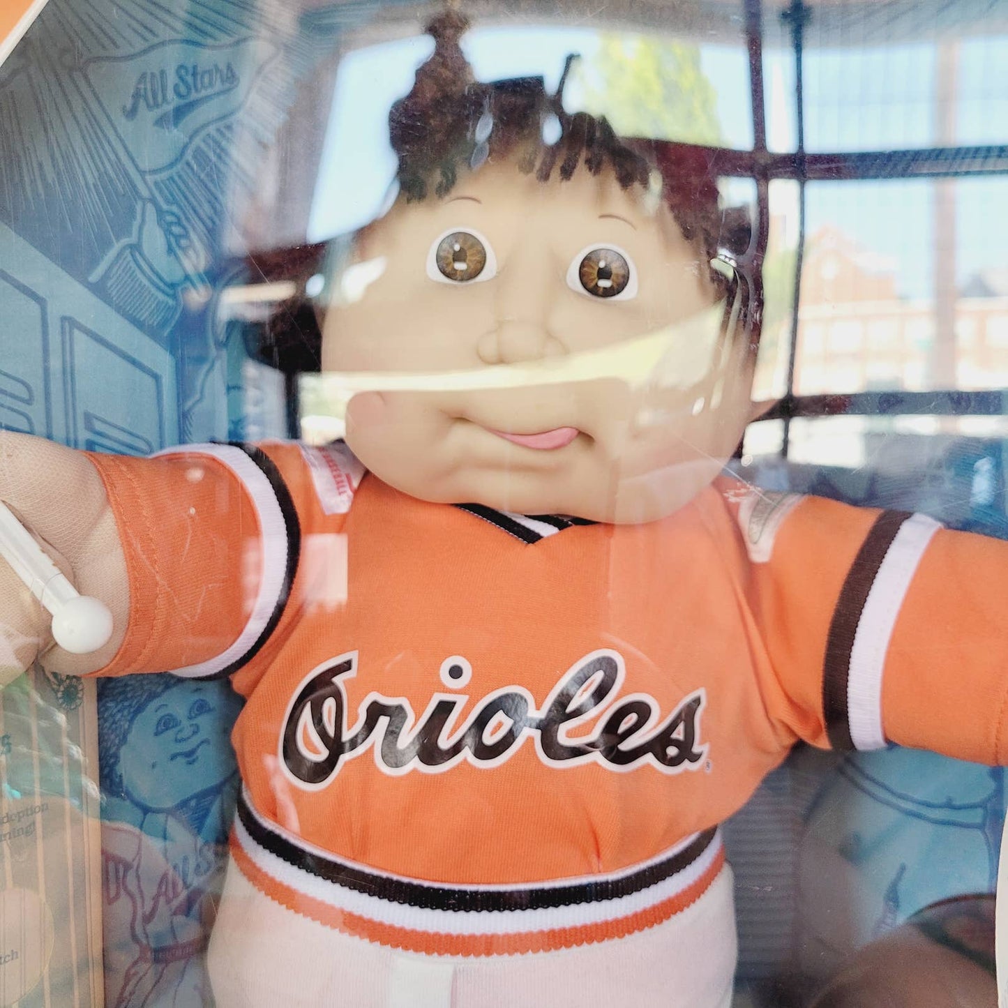 NEW! RARE Vintage 1986 Cabbage Patch Kids All Stars ORIOLES CPK STADIUM Doll