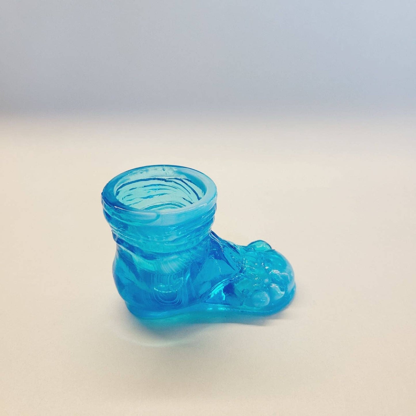 Boyd Glass Shoe Boot Blue Slag