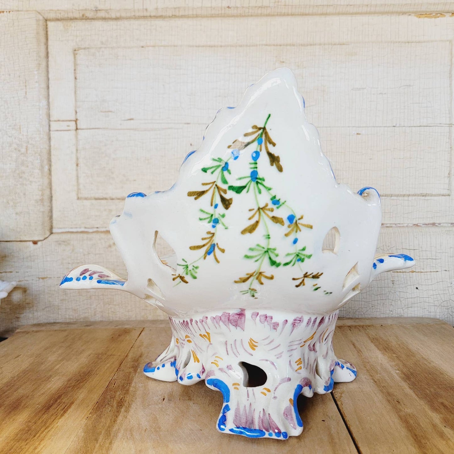 Vintage Capodimonte Italian Renaissance Revival Centerpiece.