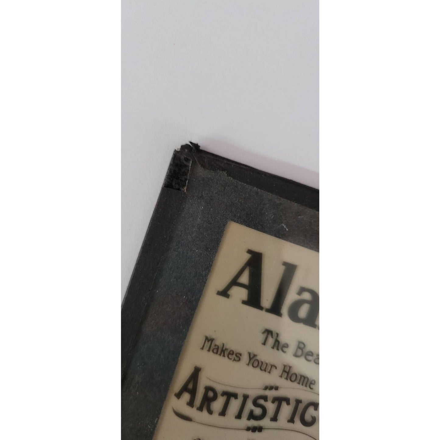 Antique Advertising Albastine Slide