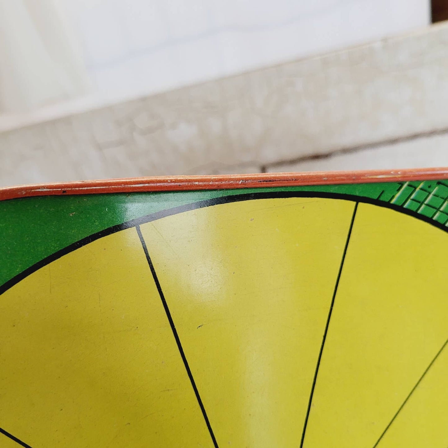 ANTIQUE 1920's THE MOTOR RACE GAME METAL BOARD 2-in-1